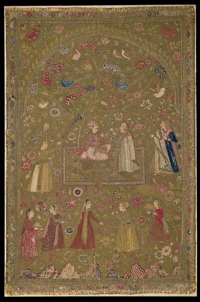 Textile Hanging by Indian School